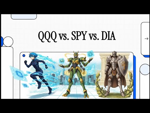 🪙 US ETF: QQQ vs. SPY vs. DIA: Which ETF Should YOU Buy? | The Ultimate Investment Showdown