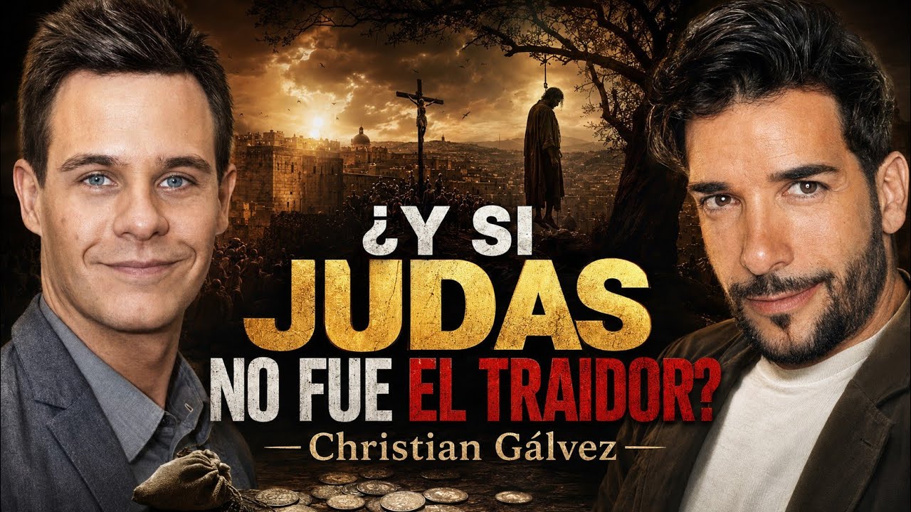 El secreto de JUDAS: CHRISTIAN GÁLVEZ y la Pasión como nunca te la contaron