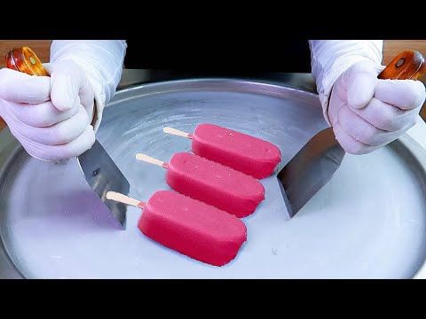 magnum ice cream rolls | homemade ice cream rolls | how to make rolled fried Magnum Ice Cream