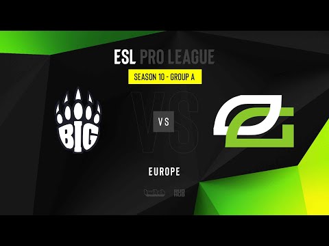 BIG vs OpTic - ESL Pro League Season 10 EU - map1 - de_overpass [TheCraggy & Eiritel]
