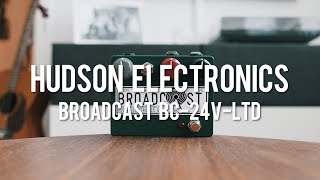 Video thumbnail for Hudson Electronics Broadcast BC-24V-LTD with bass (demo) by Eirik Stordrange