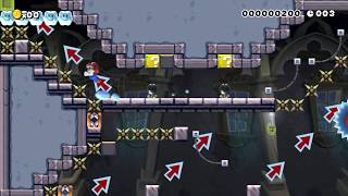 【マリオメーカー#25】フラコンのスピラン+お知らせ的な