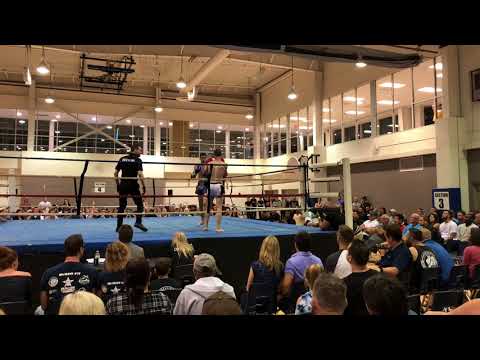 Muay Thai Action Zack Baldwin  Vs Daniel Sopa MTO Provincial Title