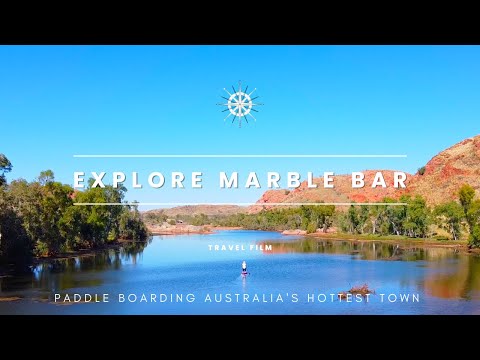 Explore Marble Bar|Paddle Boarding Australia's HOTTEST Town