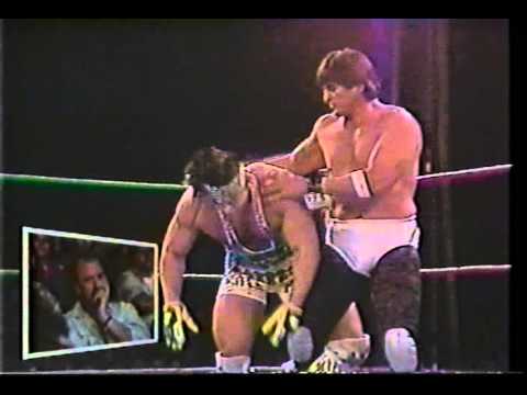 Konan vs Cien Caras- Career vs Career - Jake Roberts at ringside