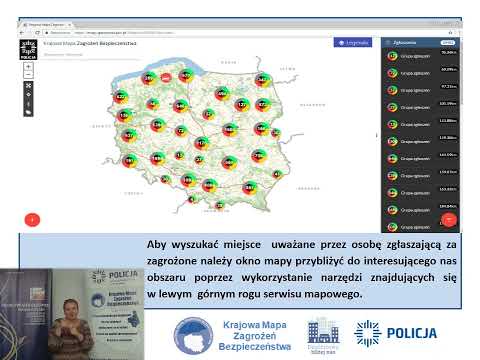 Krajowa Mapa Zagrożeń Bezpieczeństwa. Jak zgłosić niebezpieczne miejsce Instrukcja
