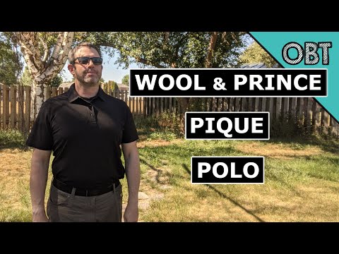 Wool and Prince Pique Merino Wool Polo Shirt (L vs XL Size and Initial Impressions)