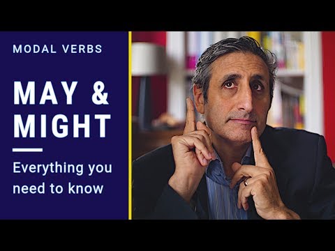 Modal verbs MAY and MIGHT: EVERYTHING you need to know