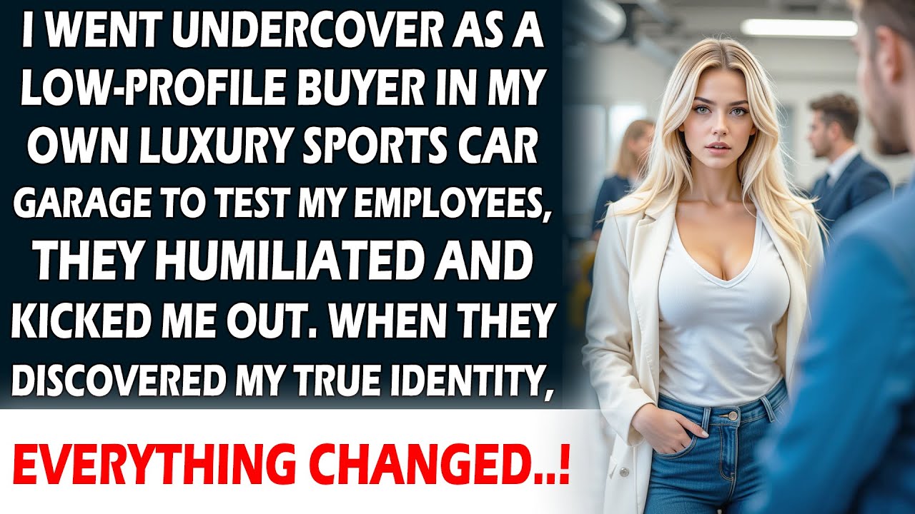 She Went Undercover at Her Luxury Car Dealership, They Treated Her Badly Until They Learned...