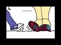 Aviva And Koki Tapping Their Feet To I Wrote This Song
