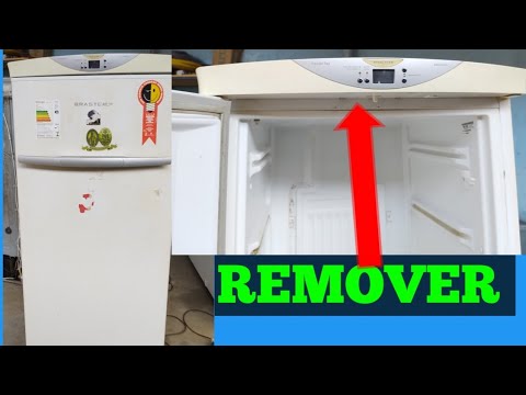 COMO REMOVER CAPA DA PLACA INTERFACE DO FREEZER BRASTEMP MODELO BVR 28
