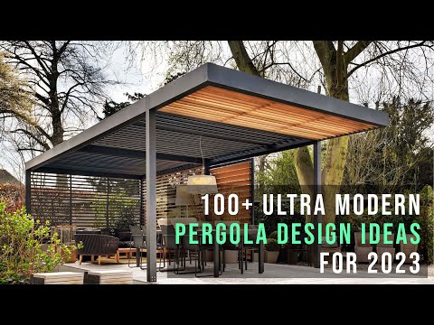 100+ Ultra Modern Pergola design Ideas for Backyard l 2023