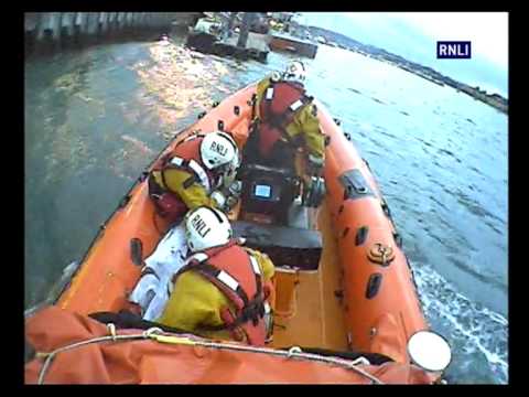 Hypothermic kite surfer rescued by Crosshaven RNLI
