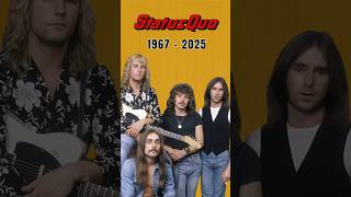 Status Quo Members (1967-2025) #statusquo #80smusic #rock #shorts #short #music #nostalgia