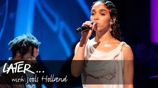 FKA twigs - Cellophane (Later... With Jools Holland) accompanied by Sampha
