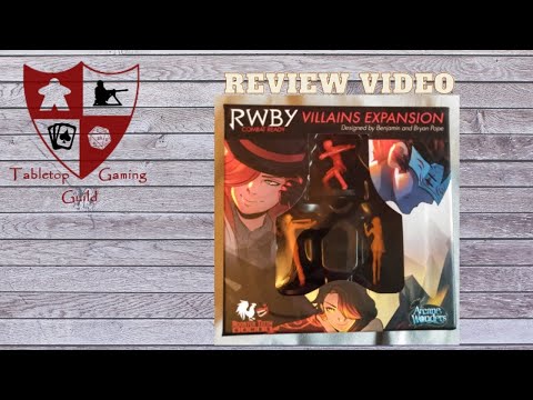 RWBY  Combat Ready – Villains Expansion Board Game Review
