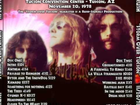 RUSH - Storm Over Tucson Remaster - Hemispheres Tour 1978 (full)