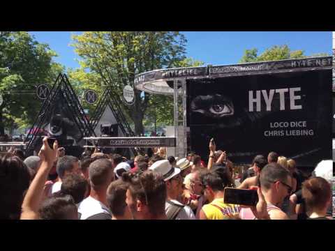 Warm Up 25th Street Parade 2016 Zurich with Loco Dice and Chris Liebing