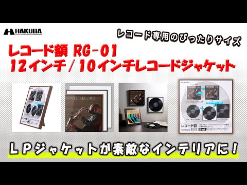 レコード額 RG-01 （12インチレコード ジャケット / 10インチレコード