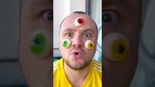 What ah oh with jelly👁️ eyball #funny #comedy #funnyfamily #shorts 