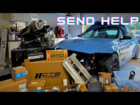 New & old Parts For The Single Turbo F80 M3 ! Part 3
