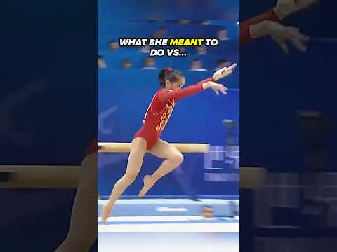 She pulled off this crazy save at the Olympics!🤯 #gymnastics #save #sports #olympics #tumbling