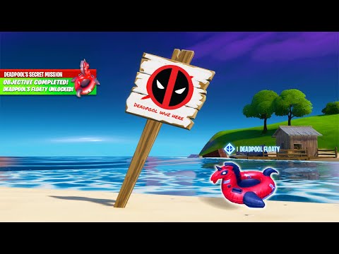 I Completed a HIDDEN DEADPOOL CHALLENGE in Fortnite.. and GOT THIS!