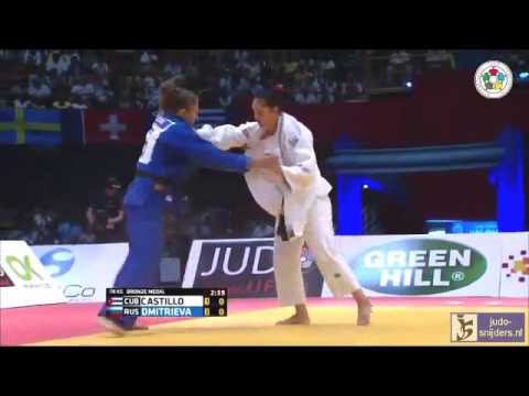 Judo 2014 Grand Prix Havana: Castillo (CUB) - Dmitrieva (RUS) [-78kg] bronze