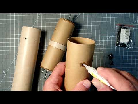 LOC Nuke Pro Maxx model rocket assembly (part 2 of 2)