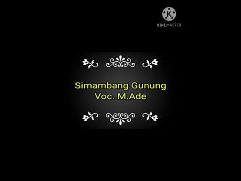 simambang gunung//cover M. Ade||150121