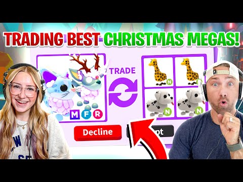 Cammy Makes a HUGE MISTAKE Trading the NEW MEGA CHRISTMAS PETS! 😲