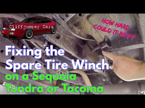 Fixing the Spare Tire Winch on the Sequoia, Tundra & Tacoma