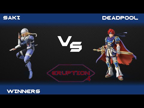 Eruption 4 Smash 4 - Saki(Sheik) vs Deadpool(Roy) - Winners