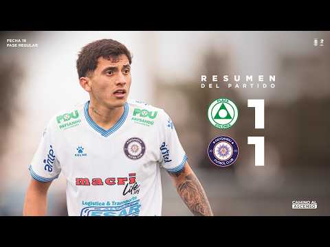 Plaza Colonia 1-1 Paysandú | Resumen | Fecha 19 | Fase Regular | Segunda Profesional AUF 2026