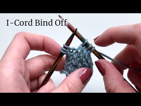I-Cord Bind Off | Lucinda Makes