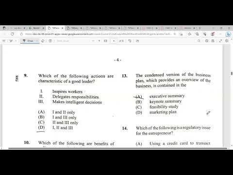 POB CXC  2023 solution, how many you got correct