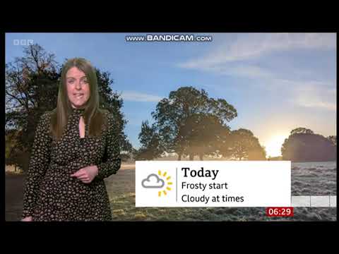 (HD) Alex Osbourne BBC ONE Points West weather February 27th 2023 - 60 fps