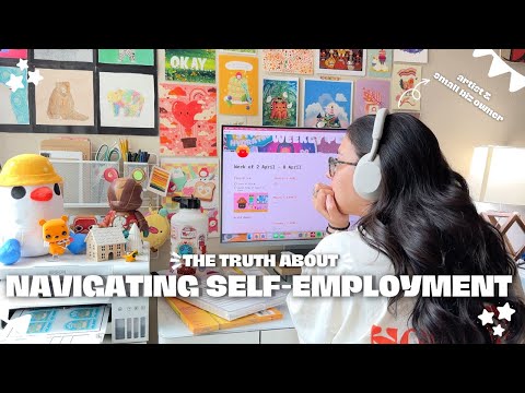 My Journey as Full-Time Artist with A Small Business | Studio Vlog