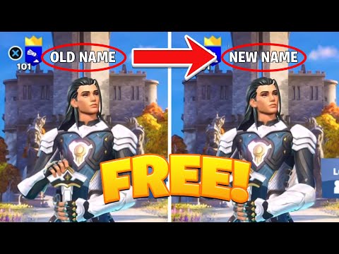 How to CHANGE YOUR FORTNITE NAME! (Chapter 4)