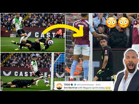 ???????? Emiliano Martinez own goal by a howler vs Liverpool: Liverpool vs Aston Villa live highlights