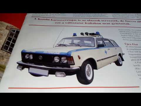 Régi idők legendás autói 63. Szám Fiat 125 p modell bemutató !