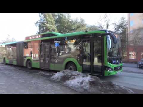 Uppsala: Bussar i Eriksberg