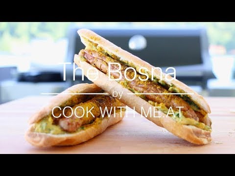 The Bosna aka. Austrian Hot Dog - COOK WITH ME.AT