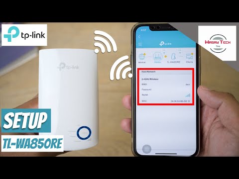 How to Setup TP Link WIFI Range Extender | How to Setup TP Link TL WA850RE