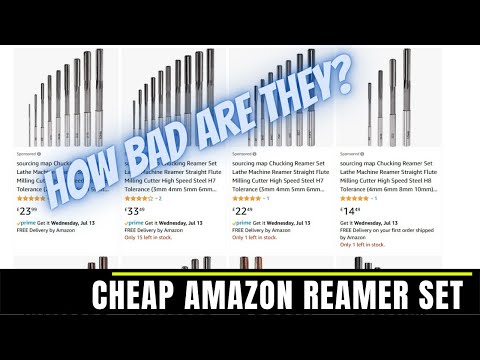 I bought some cheap reamers