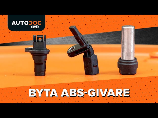 Se en videoguide om Hjulhastighetsgivare byta i FIAT BRAVA