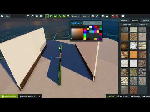 3DXChat УРОКИ СТРОЙКИ с xKLYBNIKAx урок 1 (2018 03 29)