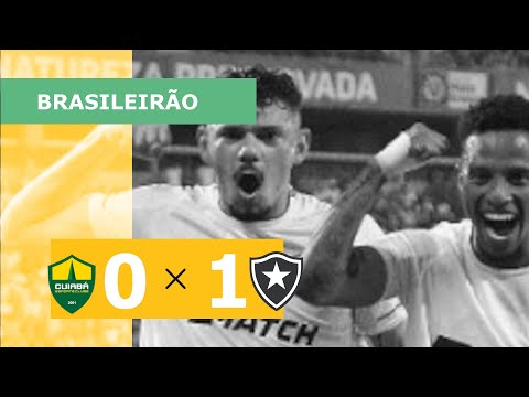 CUIABÁ 0 X 1 BOTAFOGO - CAMPEONATO BRASILEIRO 2023; VEJA O GOL