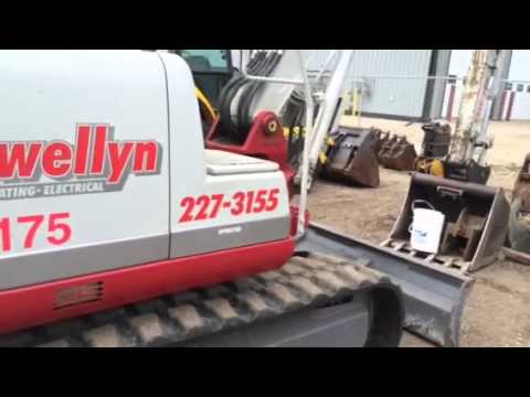 Takeuchi mini excavator 2006 TB175