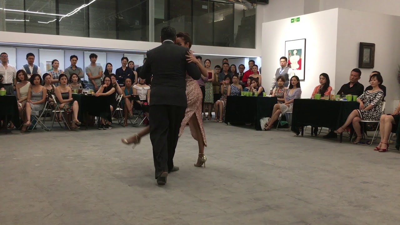 Andres Laza Moreno y Luciana Arregui, Grand Milonga in Beijing (3/4), 12 Aug 2018